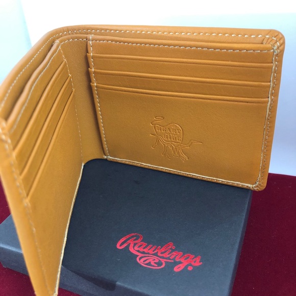 Rawlings Heart of the Hide Tan Wallet Billfold - Picture 3 of 5